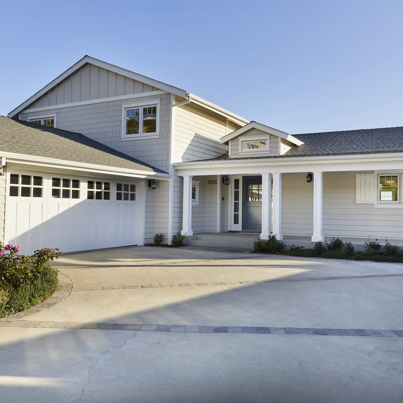 Christine Vroom Interiors Vigilance | California cottage home exterior