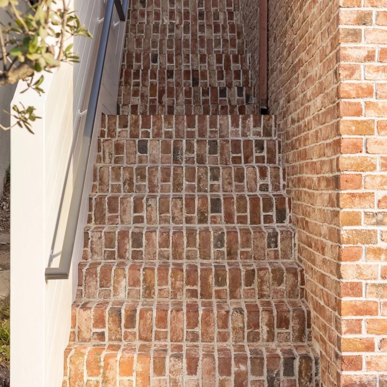 Christine Vroom Interiors | 36th | Outdoor, brick, stairway